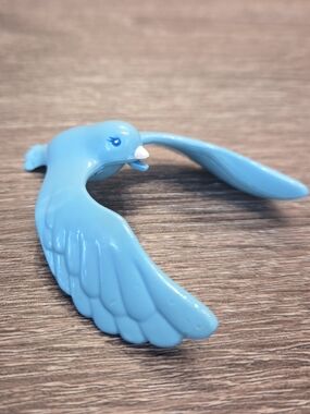 Vintage 1995 Songbird Barbie Balancing Blue Bird Mattel Chirps WORKS (SU156)